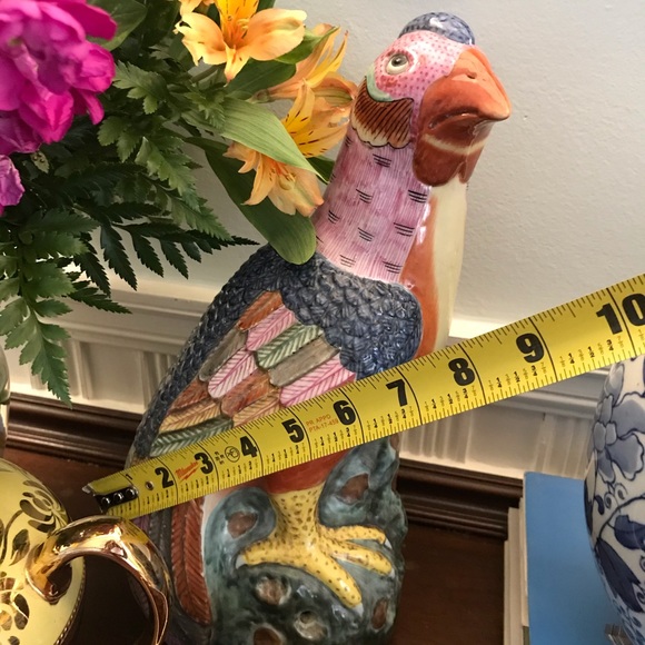 VTG XL Chinoiserie Birds - Picture 3 of 10